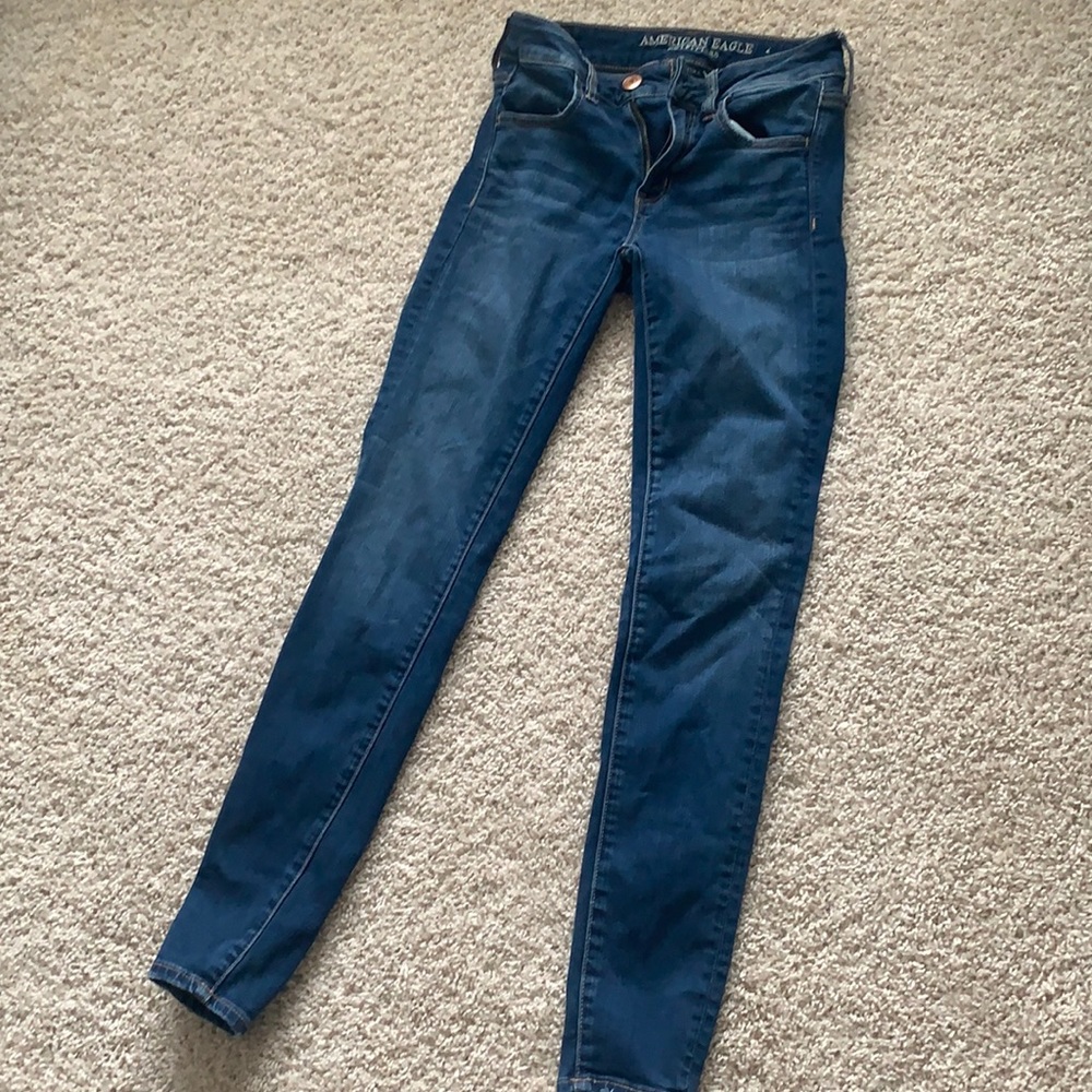 size 2 american eagle jeans